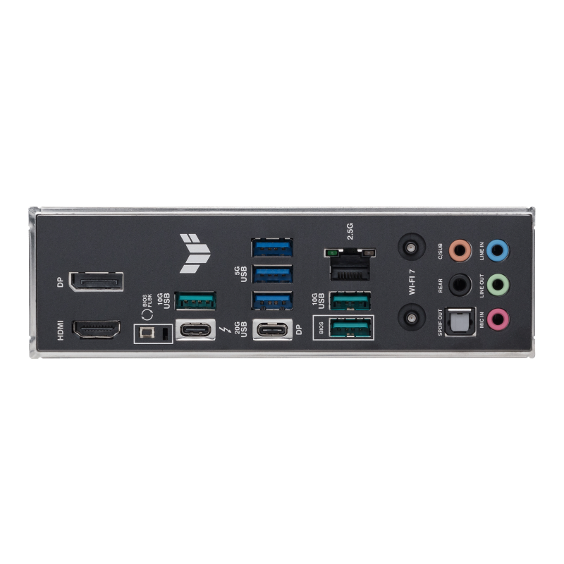 ASUS TUF GAMING Z890-PLUS WIFI Motherboard Intel Z890 Socket LGA 1851 DDR5 ATX PCIe 5.0 M.2 Wi-Fi - 90MB1IQ0-M0EAY0 - 4711387763926