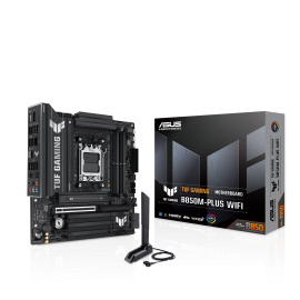 ASUS TUF GAMING B850M-PLUS WIFI Motherboard AMD B850 Socket AM5 DDR5 micro ATX PCIe 5.0 M.2 Wi-Fi - 90MB1IY0-M0EAY0 - 4711387764916