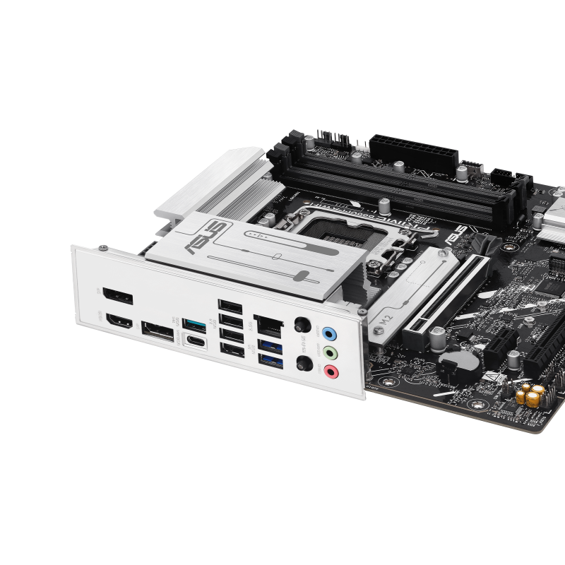 ASUS PRIME B860M-A WIFI Motherboard Intel B860 Socket LGA 1851 DDR5 micro ATX PCIe 5.0 M.2 Wi-Fi - 90MB1JY0-M0EAY0 - 4711387806289