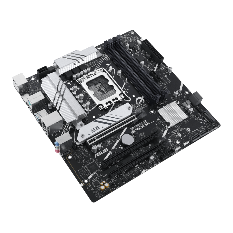 ASUS PRIME B760M-A-CSM Motherboard Intel B760 Socket LGA1700 DDR5 micro ATX PCIe 4.0 M.2 Wi-Fi - 90MB1EK0-M1EAYC - 4711387140710