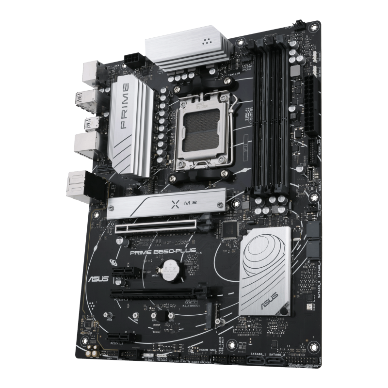 ASUS PRIME B650-PLUS-CSM Motherboard AMD B650 Socket AM5 DDR5 ATX PCIe 5.0 M.2 - 90MB1BS0-M0EAYC - 4711081923411