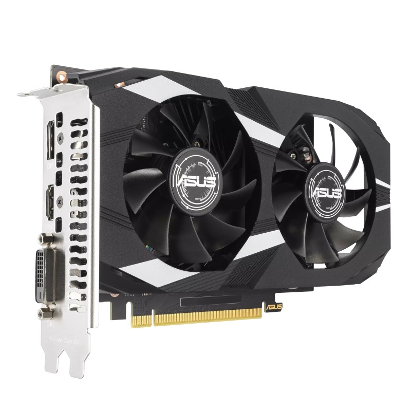 ASUS GeForce RTX 3050 Dual OC Edition Placa Gráfica 6GB GDDR6 96-bit PCIe 4.0 - 90YV0K60-M0NA00 - 4711387470633