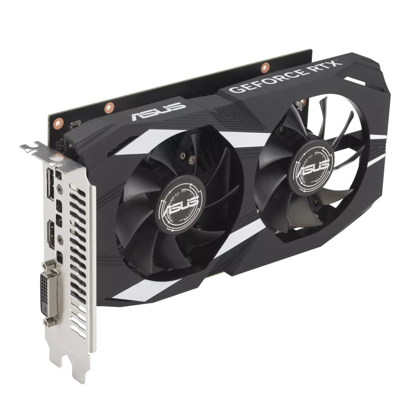 ASUS GeForce RTX 3050 Dual OC Edition Placa Gráfica 6GB GDDR6 96-bit PCIe 4.0 - 90YV0K60-M0NA00 - 4711387470633
