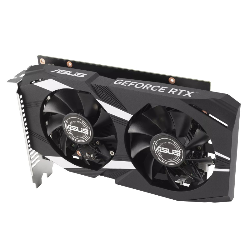 ASUS GeForce RTX 3050 Dual OC Edition Placa Gráfica 6GB GDDR6 96-bit PCIe 4.0 - 90YV0K60-M0NA00 - 4711387470633