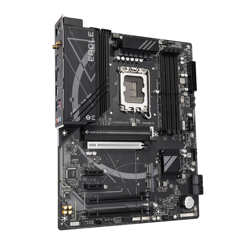Gigabyte Z790 EAGLE AX Motherboard Intel Z790 Socket LGA 1700 DDR5 ATX PCIe 5.0 M.2 Wi-Fi - 9MZ79EGLX-00-10 - 4719331860998