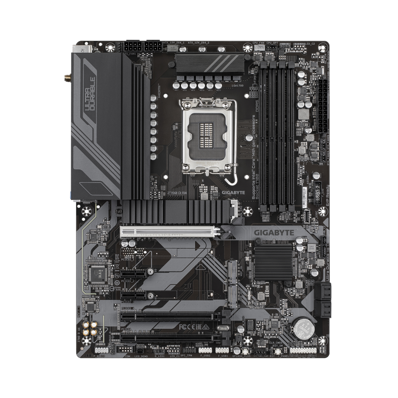 Gigabyte Z790 D AX Motherboard Intel Z790 Socket LGA 1700 DDR5 ATX PCIe 5.0 M.2 Wi-Fi - 9MZ79DAX-00-10 - 4719331860592