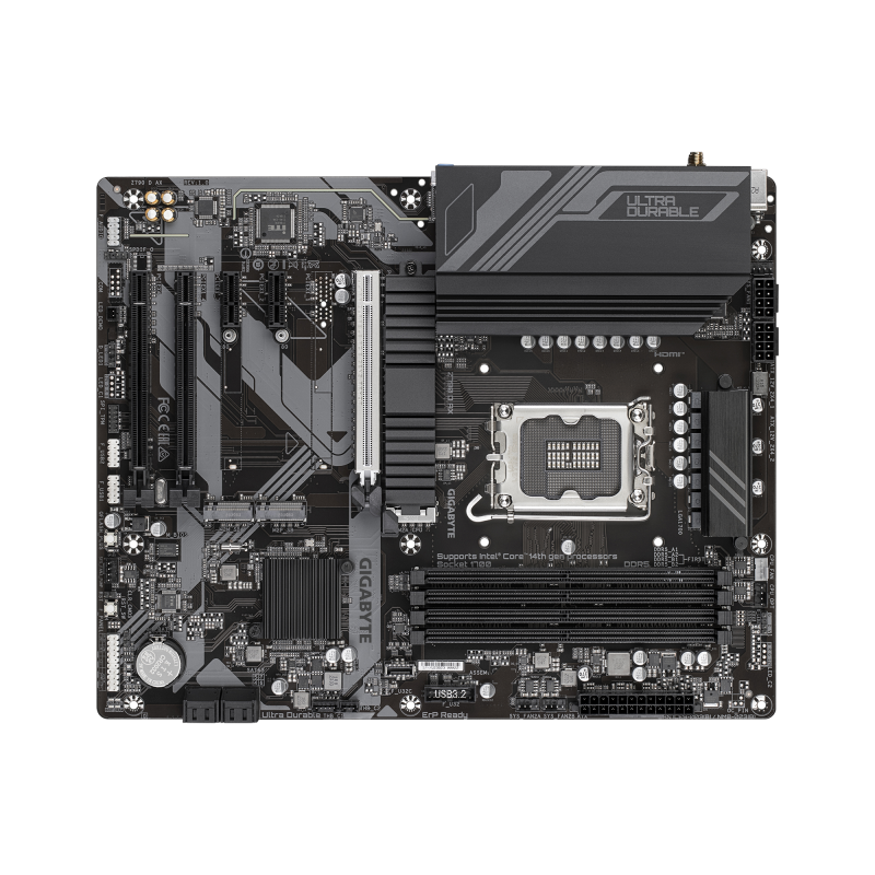 Gigabyte Z790 D AX Motherboard Intel Z790 Socket LGA 1700 DDR5 ATX PCIe 5.0 M.2 Wi-Fi - 9MZ79DAX-00-10 - 4719331860592