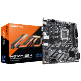 Gigabyte H810M S2H Motherboard Intel H810 Socket LGA1851 DDR5 micro ATX PCIe 4.0 M.2 - 9MH81MSH-00-G10 - 4719331869168
