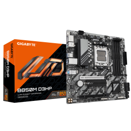 Gigabyte B850M D3HP Motherboard AMD B850 Socket AM5 DDR5 micro ATX PCIe 5.0 M.2 - 9MB85MHP-00-G10 - 4719331867058