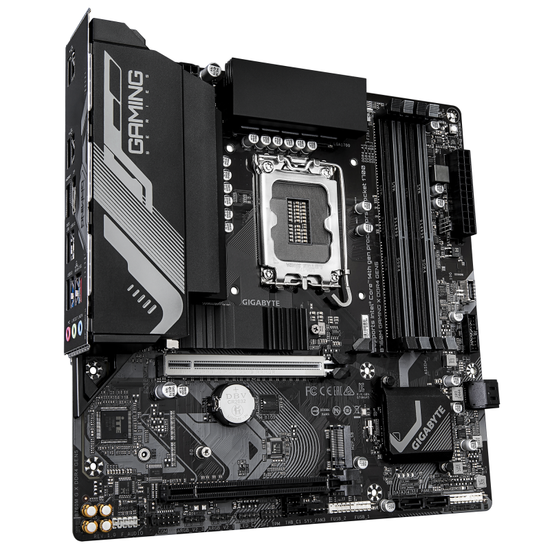 Gigabyte B760M GAMING X DDR4 Motherboard Intel B760 Socket LGA 1700 DDR4 micro ATX PCIe 5.0 M.2 - 9MB76MG45-00-G10 - 4719331874087