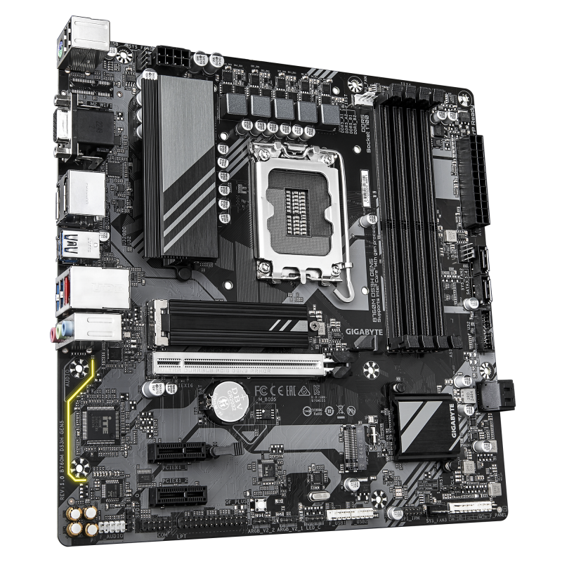 Gigabyte B760M DS3H GEN5 Motherboard Intel B760 Socket LGA 1700 DDR5 micro ATX PCIe 5.0 M.2 - B760M DS3H GEN5 - 4719331872793