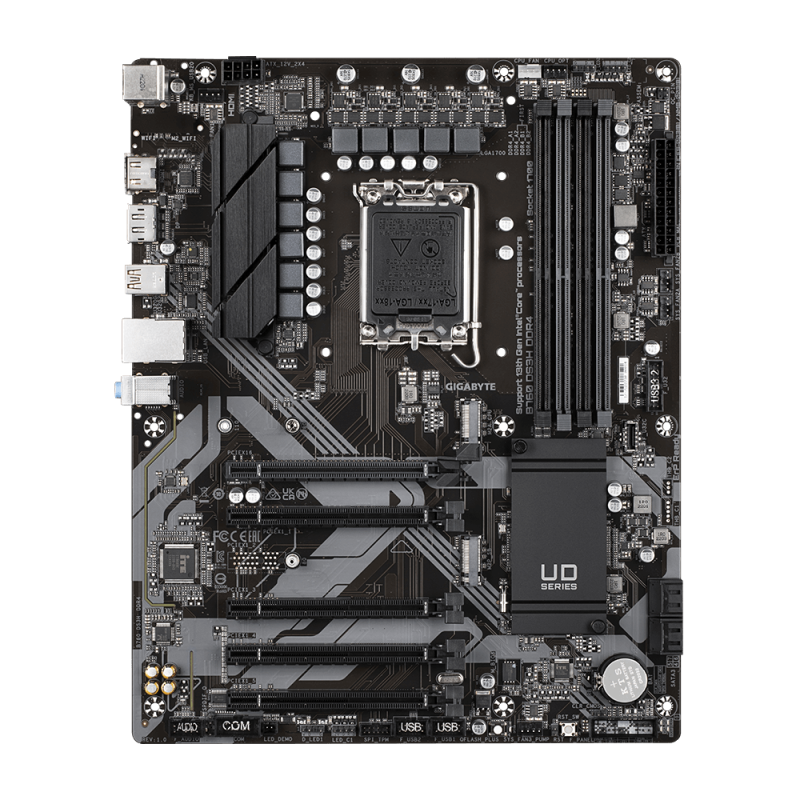 Gigabyte B760 DS3H DDR4 Motherboard Intel B760 Socket LGA 1700 DDR4 ATX PCIe 4.0 M.2 - 9MB76DS34-00-10 - 4719331850746