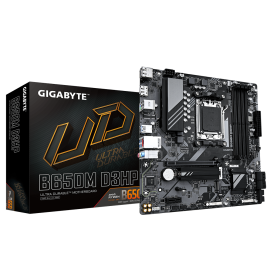 Gigabyte B650M D3HP Motherboard AMD B650 Socket AM5 DDR5 micro ATX PCIe 4.0 M.2 - 9MB65MDHP-00-10 - 4719331857851