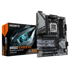 Gigabyte B650 EAGLE AX Motherboard AMD B650 Socket AM5 DDR5 ATX PCIe 5.0 M.2 Wi-Fi - 9MB65EGX-00-G11 - 4719331860158