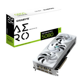 Gigabyte GeForce RTX 5080 AERO OC SFF Placa Gráfica 16GB GDDR7 256-bit PCIe 5.0 - 9VN5080AO-00-G10 - 4719331355555
