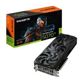 Gigabyte GeForce RTX 5070 Ti WINDFORCE OC SFF Placa Gráfica 16GB GDDR7 256-bit PCIe 5.0 - 9VN507TWO-00-G10 - 4719331355579