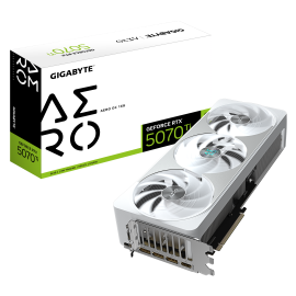 Gigabyte GeForce RTX 5070 Ti AERO OC Placa Gráfica 16GB GDDR7 256-bit PCIe 5.0 - 9VN507TAO-00-G10 - 4719331355876