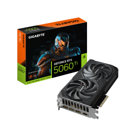 Gigabyte GeForce RTX 5060 Ti WINDFORCE OC Placa Gráfica 8GB GDDR7 128-bit PCIe 5.0 - 9VN506TWO8-00-G10 - 4719331356057