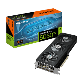 Gigabyte GeForce RTX 5060 Ti EAGLE MAX OC Placa Gráfica 8GB GDDR7 128-bit PCIe 5.0 - 9VN506TEX8-00-G10 - 4719331356637