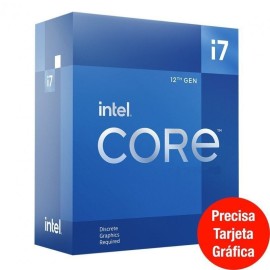 Intel Core i7-12700F 12th Gen Processador LGA1700 12 Cores 20 Threads 4.9GHz Turbo Box - BX8071512700F - 5032037237826