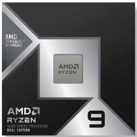 AMD Ryzen 9 9950X3D2 Dual Edition Processador AM5 16 Cores 32 Threads 5.6GHz Turbo Box - 100-100001978WOF - 0730143318327