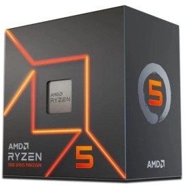 AMD Ryzen 5 7600 Processador AM5 6 Cores 12 Threads 5.1GHz Turbo Box - 100-100001015BOX - 0730143314572