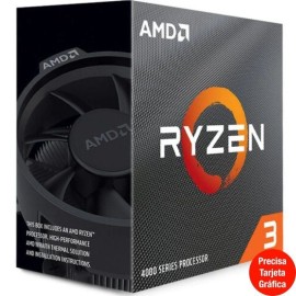AMD Ryzen 3 4100 Processador AM4 4 Cores 8 Threads 4.0GHz Turbo Box - 100-100000510BOX - 0730143314060