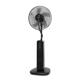 Orbegozo SFA 7500 Ventoinha Nebulizadora com Humidificador e Comando, 1,8 L, 40 cm, 60 W, 9 Velocidades, 5 Pás, Temporizador, Display LED, Preto - 8435568405967