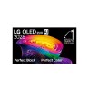 LG OLED65C64LA.AEU OLED TV Plano 165,1 cm (65") 4K Ultra HD, Smart TV, WebOS 26, Wi-Fi, Ethernet, LAN, Bluetooth, Preto - 8806096685983
