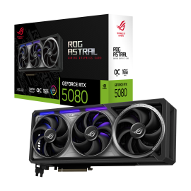 ASUS GeForce RTX 5080 ROG Astral OC Placa Gráfica 16GB GDDR7 256-bit PCIe 5.0 - 90YV0LV0-M0NA00 - 4711387837917