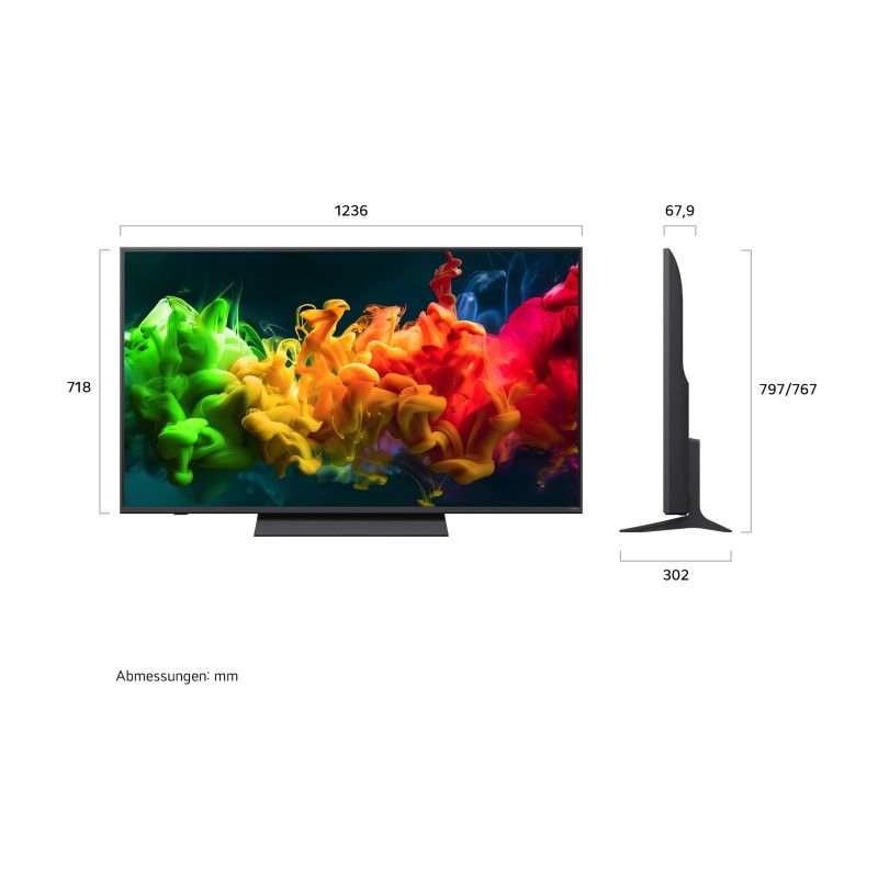 LG 55QNED81B6A.AEU QNED Mini LED TV Plano 139,7 cm (55") 4K Ultra HD, Smart TV, Wi-Fi, Ethernet, LAN, Bluetooth, Preto - 8806096739686