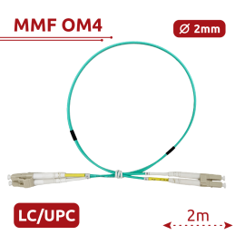 Safire SF-LC-UPC-LC-UPC-OM4-DX-2M-A