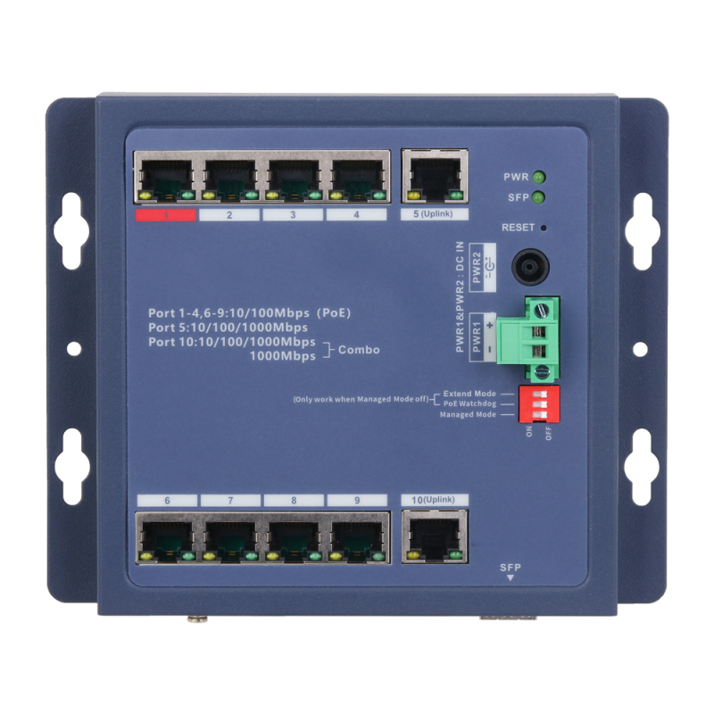 X-Security XS-SWI1008HIPOE-MFC-90-DIN