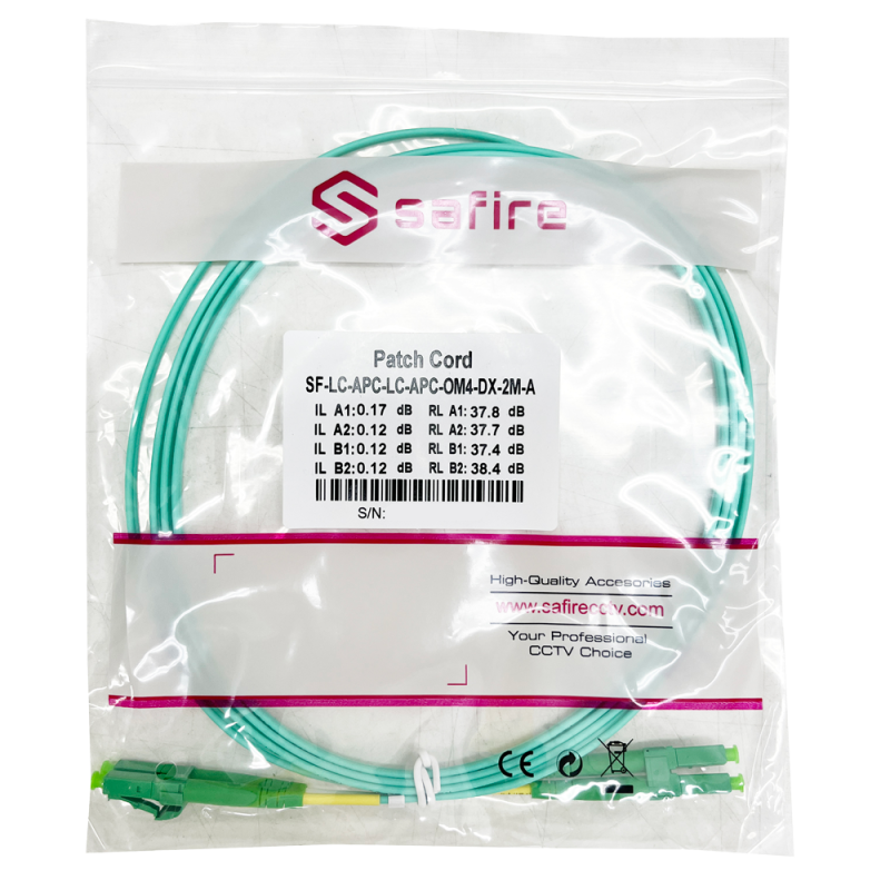 Safire SF-LC-APC-LC-APC-OM4-DX-2M-A