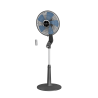 Rowenta VU5677 Ventoinha de Pé com Comando, 40 cm, 34 W, 10 Velocidades, Temporizador, Display LED, Preto - 3121040097465