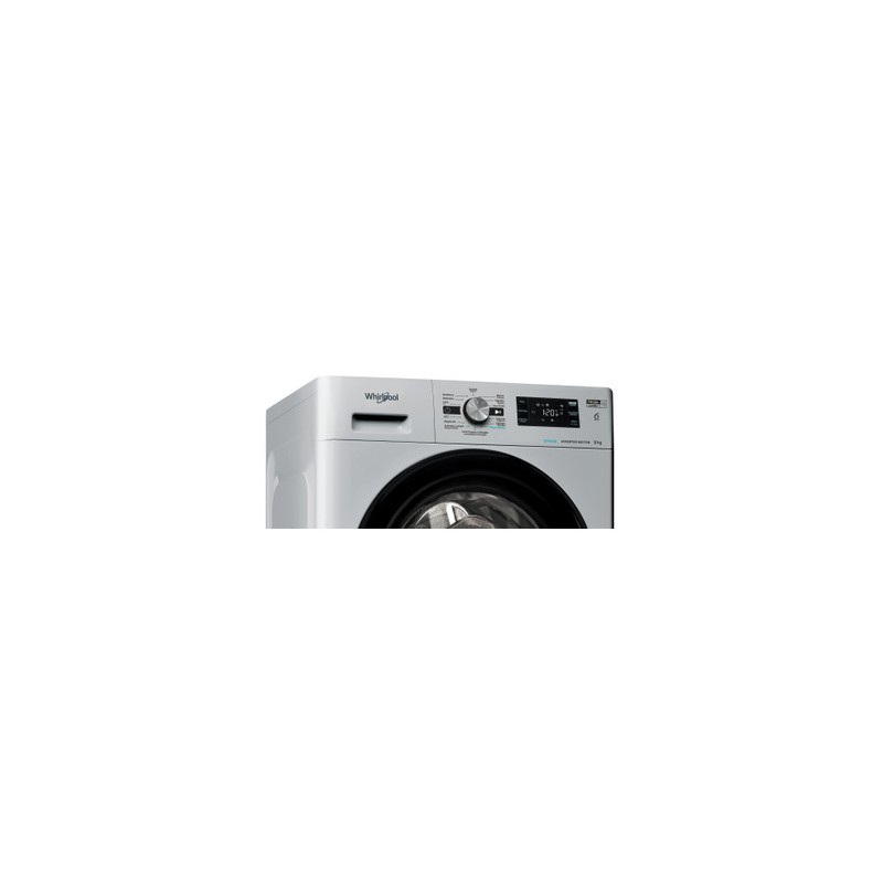 Whirlpool FFB 8489 SBV SPT Máquina de Lavar Roupa Independente, 8 kg, 1400 rpm, Prateado - FFB 8489 SBV SPT - 8003437057175