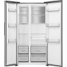 Hisense RS3P538NAIE Frigorífico Americano Side by Side 2 Portas Independente, 527 L, No Frost, Cinzento Aço inoxidável - 6921727087300