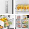 Hisense RS3P538NAIE Frigorífico Americano Side by Side 2 Portas Independente, 527 L, No Frost, Cinzento Aço inoxidável - 6921727087300