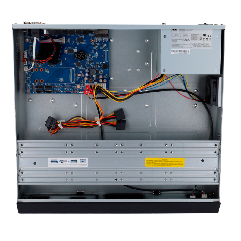 X-Security XS-NVR6464A-AI Gravador NVR, 64 CH, 64 IP, 32 MP, 384 Mbps, 4 HDD até 40 TB, 2 HDMI 4K e 2 VGA, IA - 8435325475196