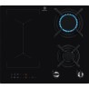 Electrolux KDI641723K Placa Mista de Indução e Gás, 4 Zonas (2 Indução + 2 Gás), 60 cm, Preto - 7332543849383