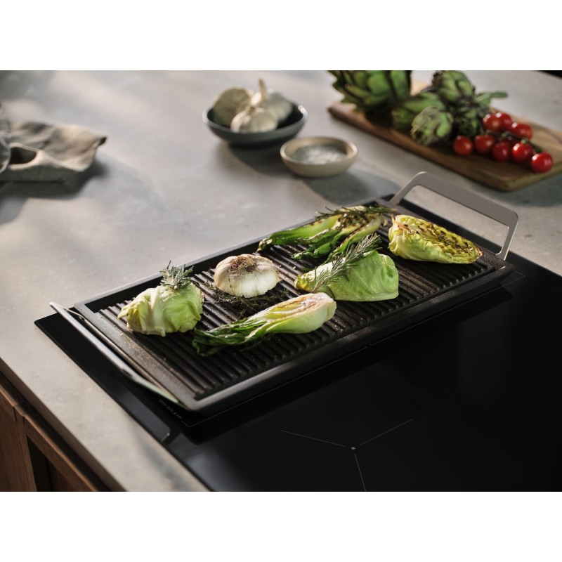 Electrolux KDI641723K Placa Mista de Indução e Gás, 4 Zonas (2 Indução + 2 Gás), 60 cm, Preto - 7332543849383