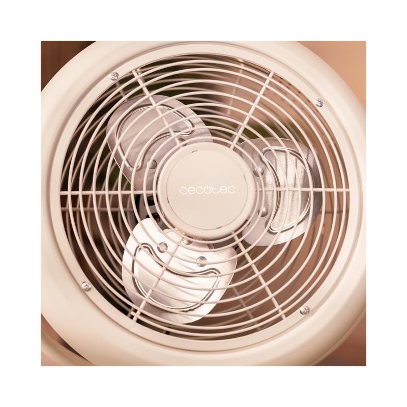 Cecotec 8205 Ventoinha de Pé EnergySilence 250 ClassicStyle Beige - 8435484082051
