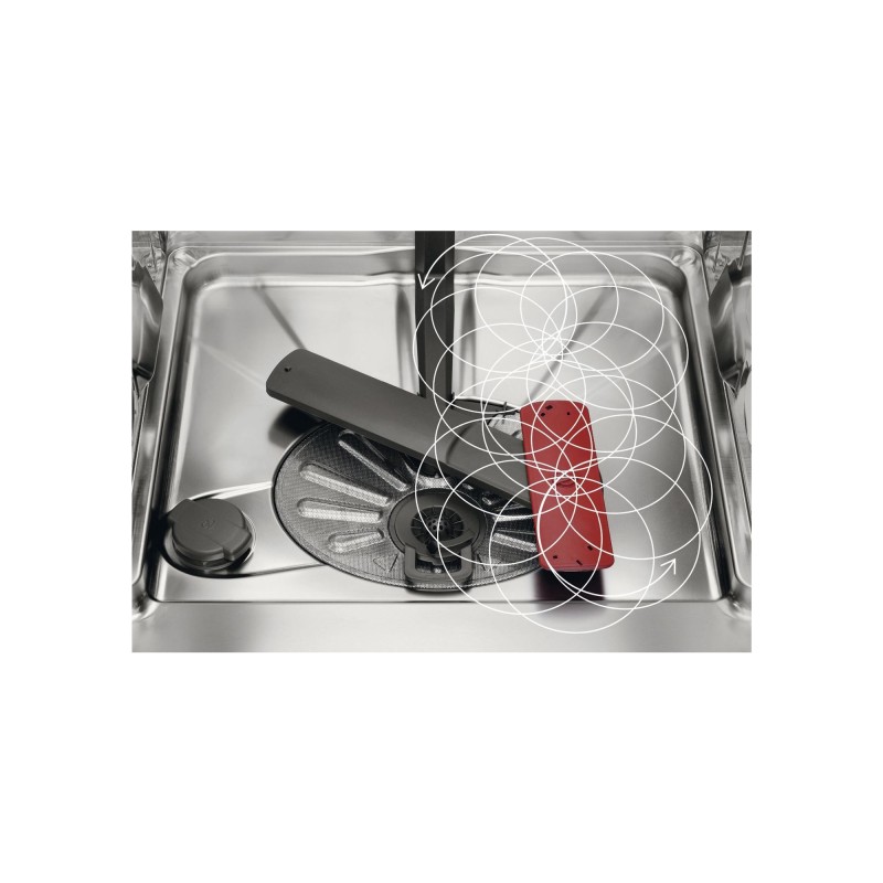 AEG FSE73507P Máquina de Lavar Loiça Encastre, 10 Conjuntos, 45 cm, Aço Inoxidável - FSE73507P - 7333394013817