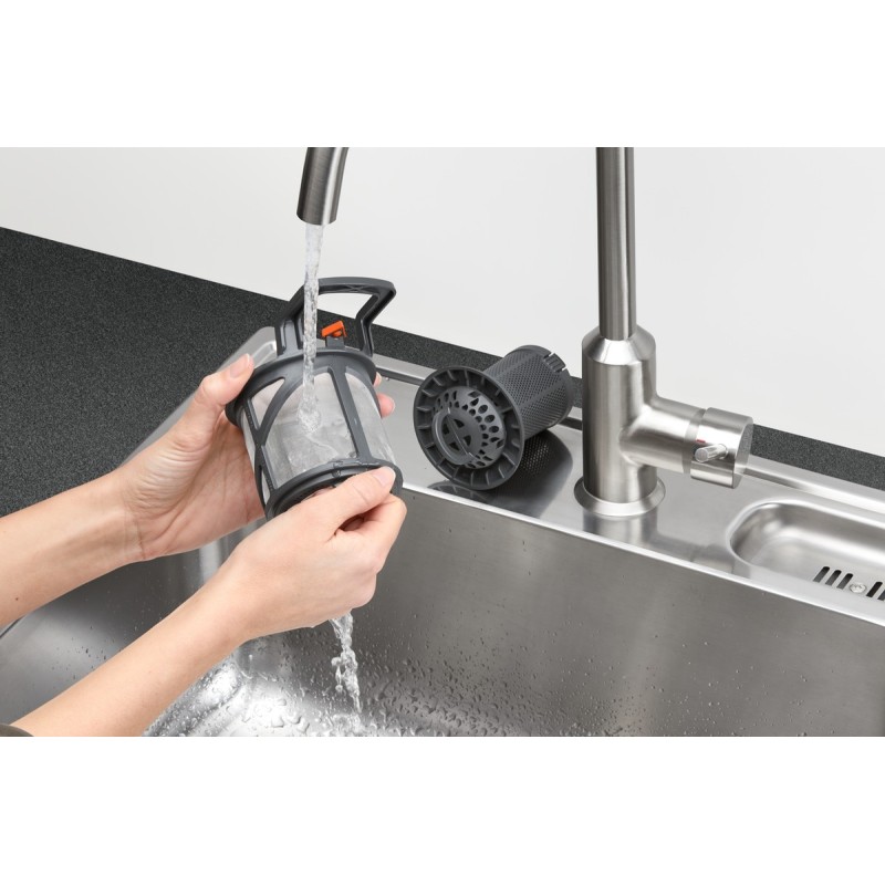 AEG FSE73507P Máquina de Lavar Loiça Encastre, 10 Conjuntos, 45 cm, Aço Inoxidável - FSE73507P - 7333394013817