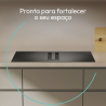 Candy CIH 8I4CF Placa de Indução, 4 Zonas, 83 cm, Exaustor Integrado, Preto - 8059019091723