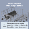 Candy CIH 8I4CF Placa de Indução, 4 Zonas, 83 cm, Exaustor Integrado, Preto - 8059019091723