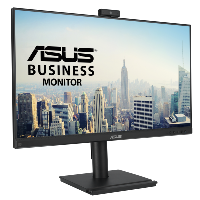 ASUS BE279QFK IPS LCD Monitor Profissional Plano, 68,6 cm (27"), 1920 x 1080 pixels Full HD, 100Hz, HDMI, DisplayPort, Ajuste de Altura, Pivot, Colunas Integradas, Preto - 90LM04P1-B04370 - 4711387699010