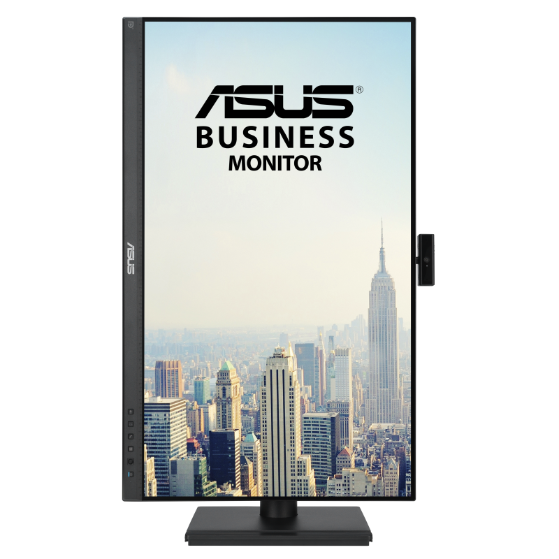 ASUS BE279QFK IPS LCD Monitor Profissional Plano, 68,6 cm (27"), 1920 x 1080 pixels Full HD, 100Hz, HDMI, DisplayPort, Ajuste de Altura, Pivot, Colunas Integradas, Preto - 90LM04P1-B04370 - 4711387699010