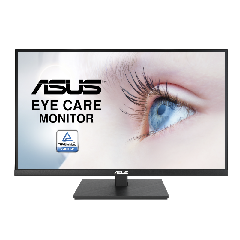 ASUS VA27AQ LCD Monitor Profissional Plano, 68,6 cm (27"), 2560 x 1440 pixels Quad HD, 75Hz, HDMI, DisplayPort, VGA, Altifalantes Integrados, Preto - 90LM06G1-B01171 - 4711387984871