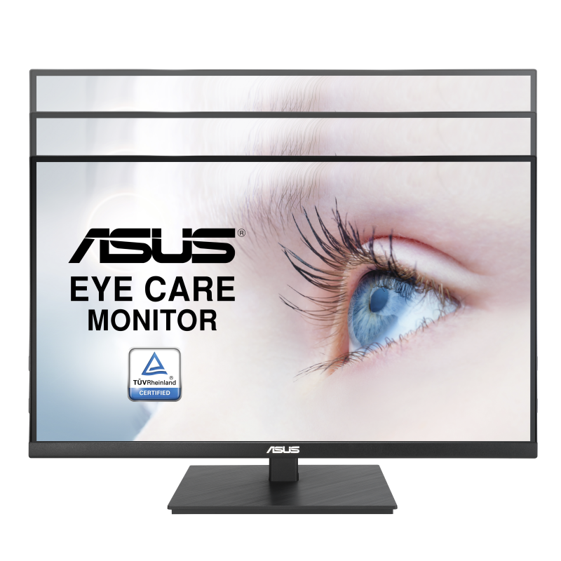 ASUS VA27AQ LCD Monitor Profissional Plano, 68,6 cm (27"), 2560 x 1440 pixels Quad HD, 75Hz, HDMI, DisplayPort, VGA, Altifalantes Integrados, Preto - 90LM06G1-B01171 - 4711387984871